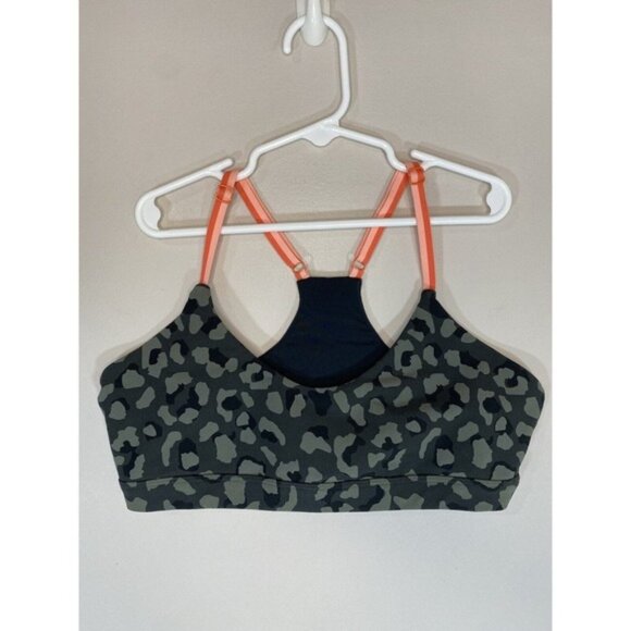 X White  Boutique Leopard Print Sports Bra - MEDIUM - Picture 1 of 2